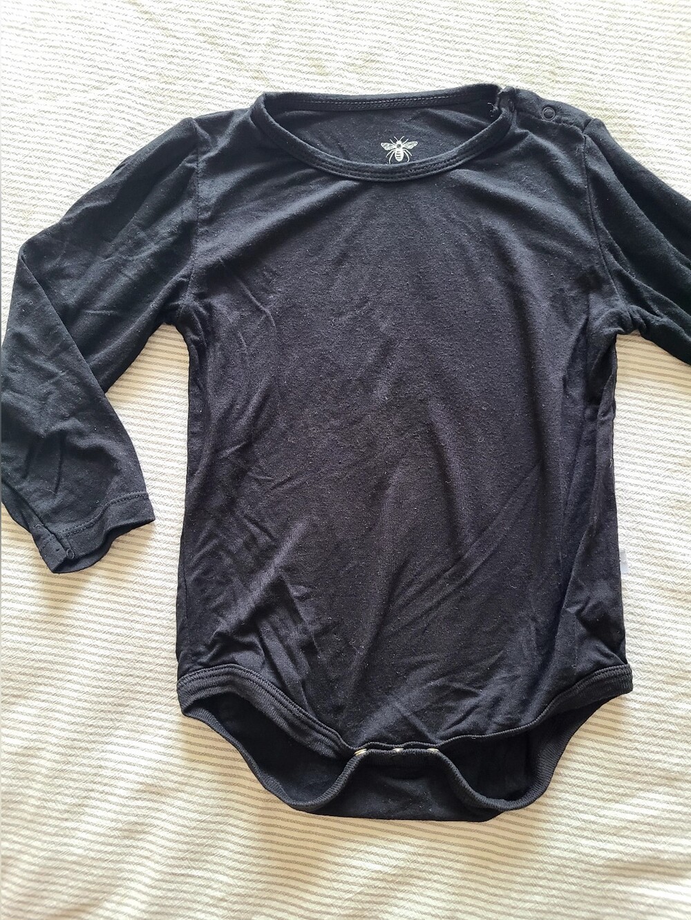 ❤️❤️❤️3 For $20❤️❤️❤️Bamboo Longsleeve Onesie🖤